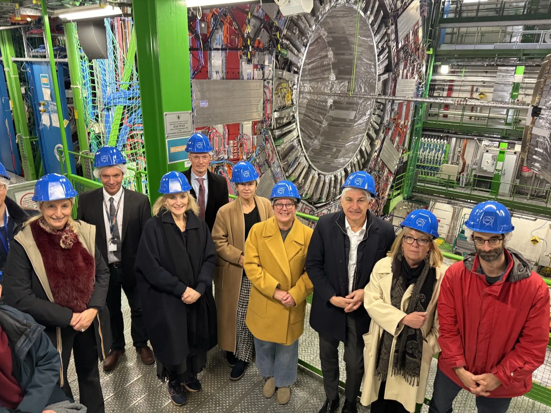 Visit of the Belgian French-speaking university rectors at the initiative of the FNRS