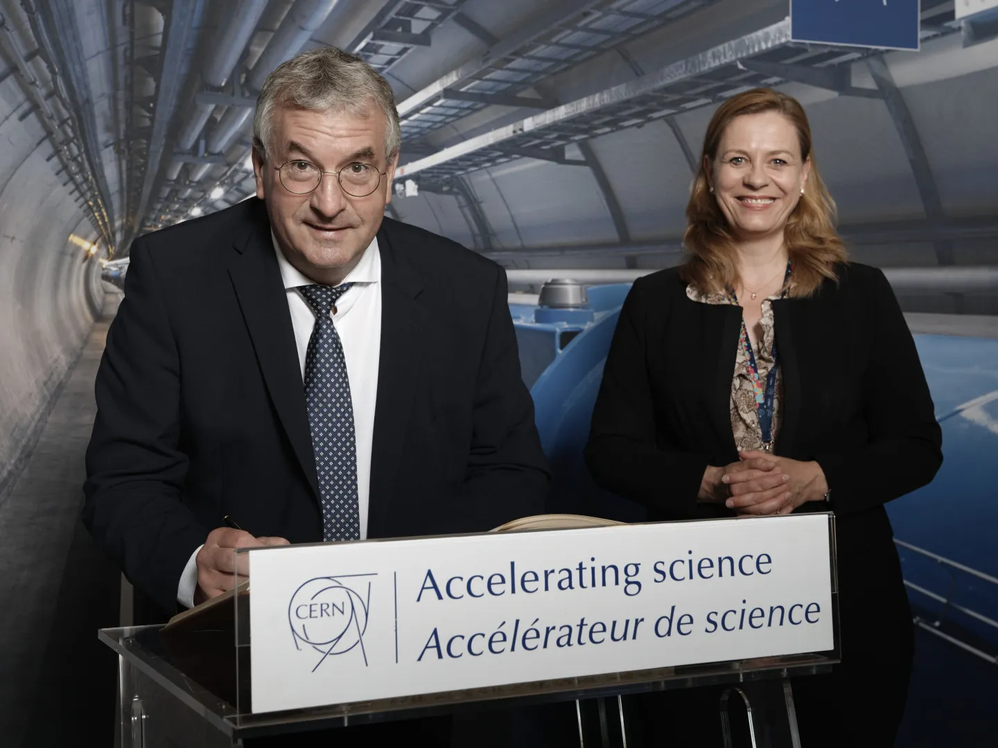 Visit of the Minister President of Wallonia-Brussels Federation at CERN