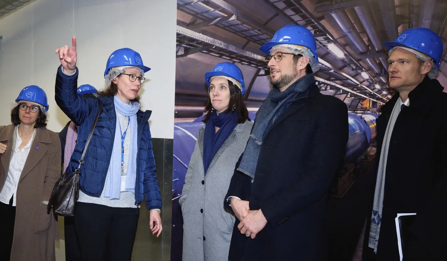 Minister-Presidents of the Government of the French Community of Belgium and of the Walloon Region visit CERN